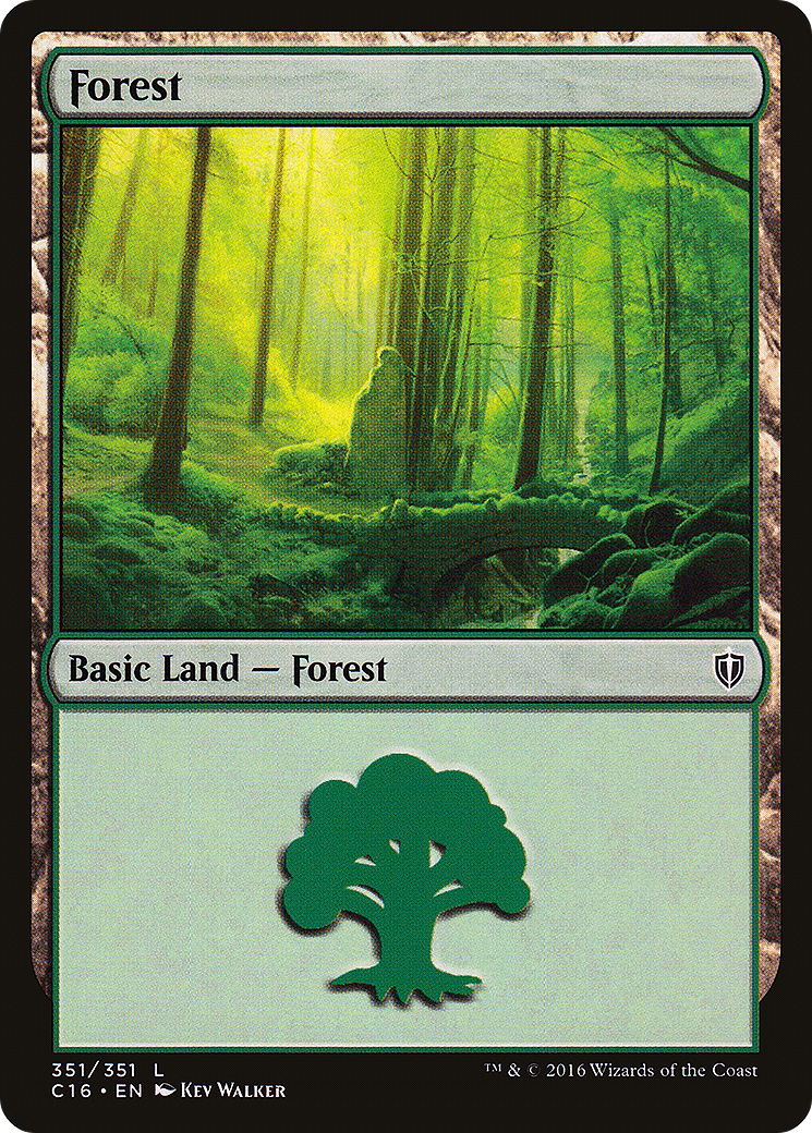 Forest (C16-351) - Commander 2016