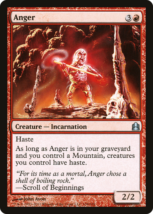 Anger (CMD-109) - Commander 2011