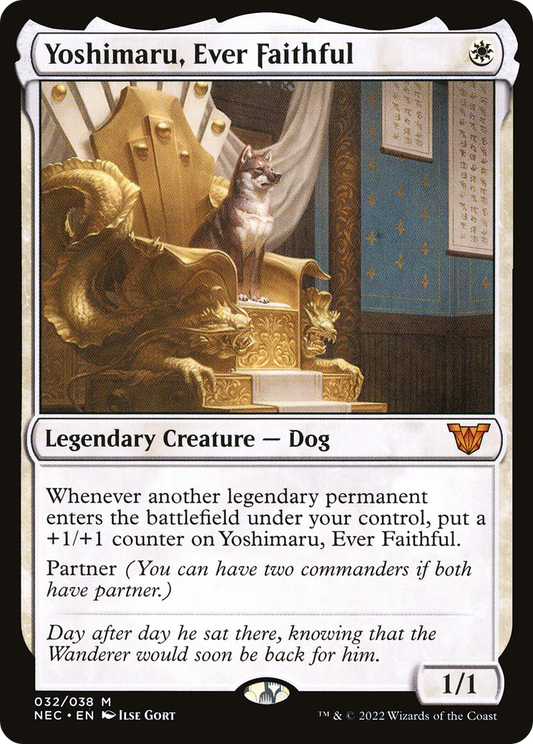 Yoshimaru, Ever Faithful (NEC-032) - Neon Dynasty Commander