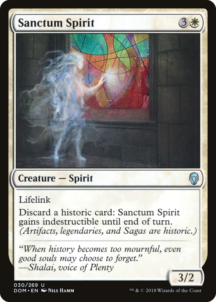 Sanctum Spirit (DOM-030) - Dominaria Foil