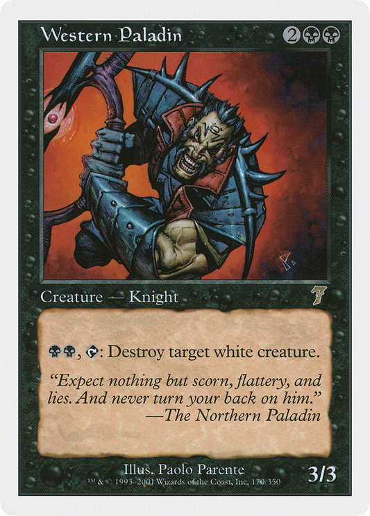 Western Paladin (7ED-170) - Seventh Edition