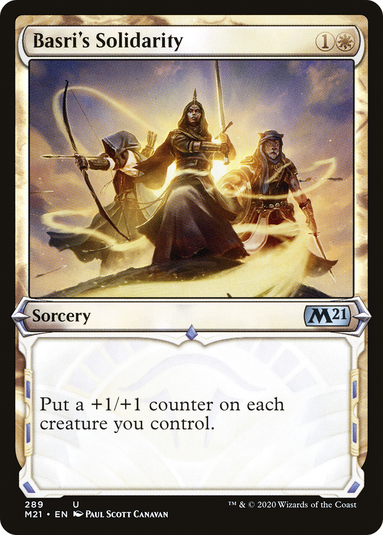 Basri's Solidarity (M21-289) - Core Set 2021: (Showcase)