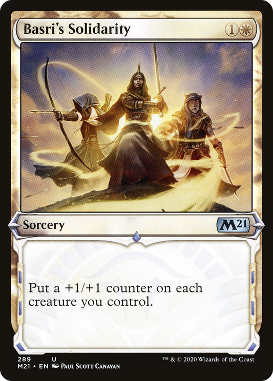 Basri's Solidarity (M21-289) - Core Set 2021: (Showcase)