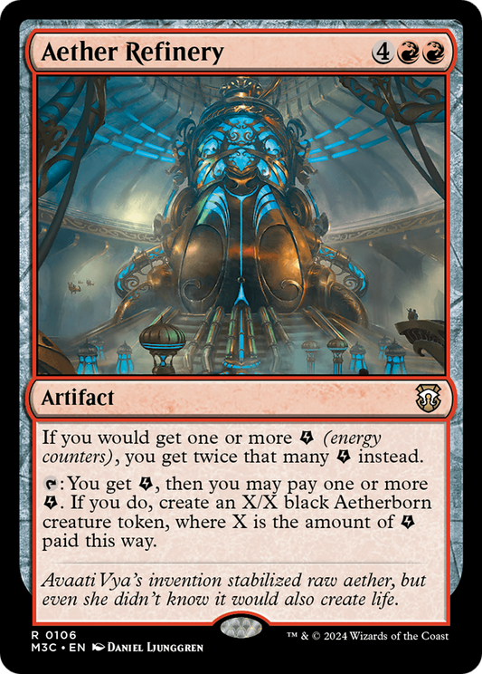 Aether Refinery (M3C-106) - Modern Horizons 3 Commander