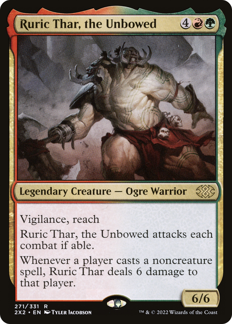 Ruric Thar, the Unbowed (2X2-271) - Double Masters 2022