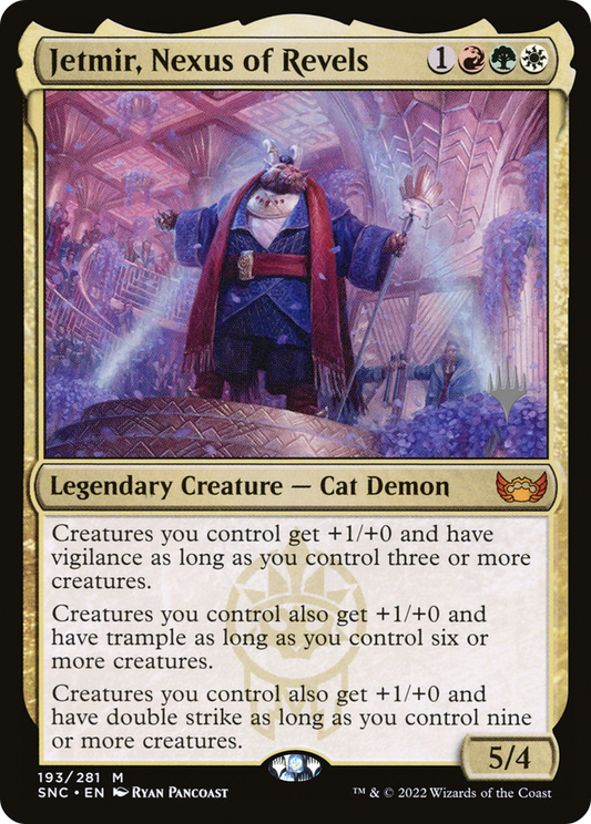 Jetmir, Nexus of Revels (PSNC-193P) - Streets of New Capenna Promos