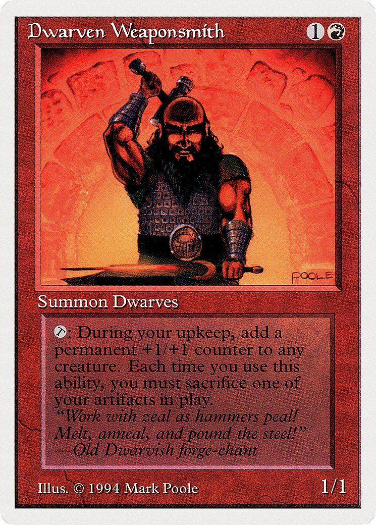 Dwarven Weaponsmith (SUM-145) - Summer Magic / Edgar