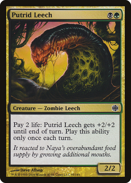 Putrid Leech (ARB-095) - Alara Reborn