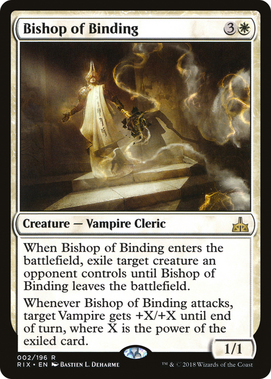 Bishop of Binding (RIX-002) - Rivals of Ixalan Foil