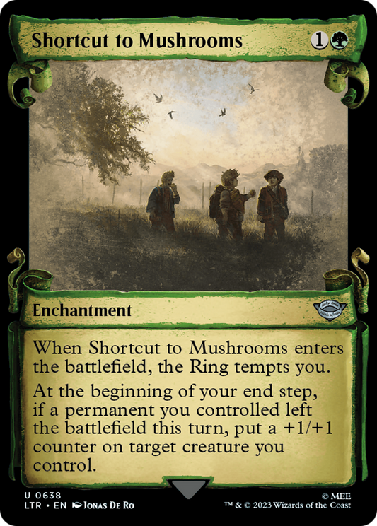 Shortcut to Mushrooms (LTR-638) - The Lord of the Rings: Tales of Middle-earth: (Showcase) Foil