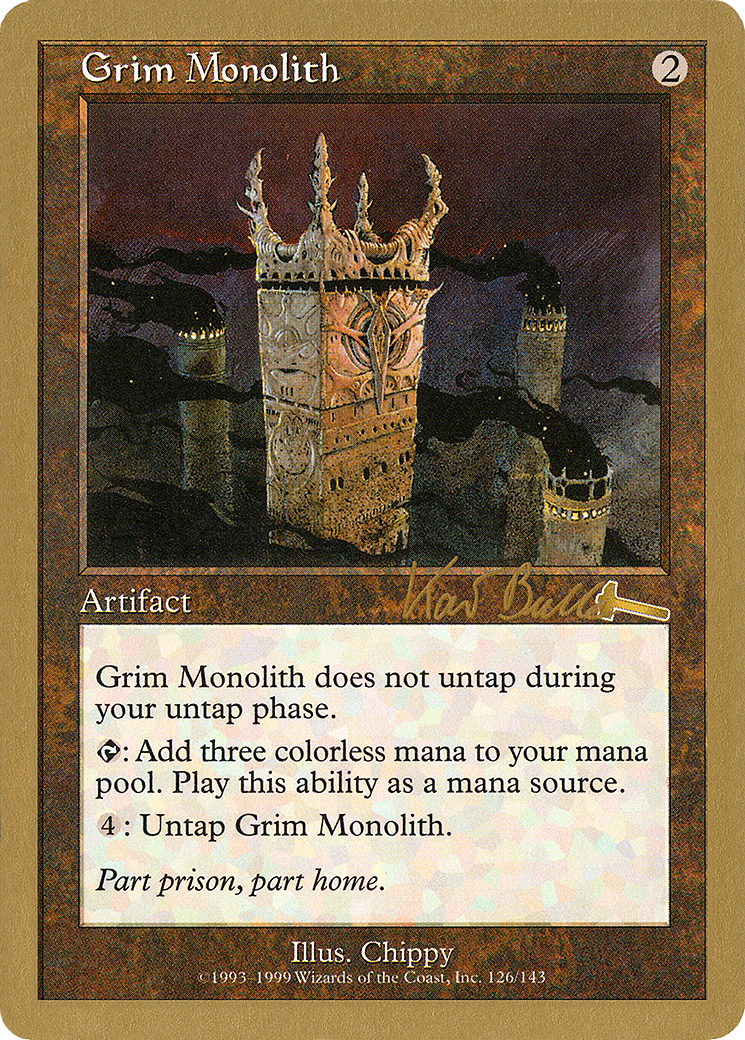 Grim Monolith (WC99-KB126) - World Championship Decks 1999