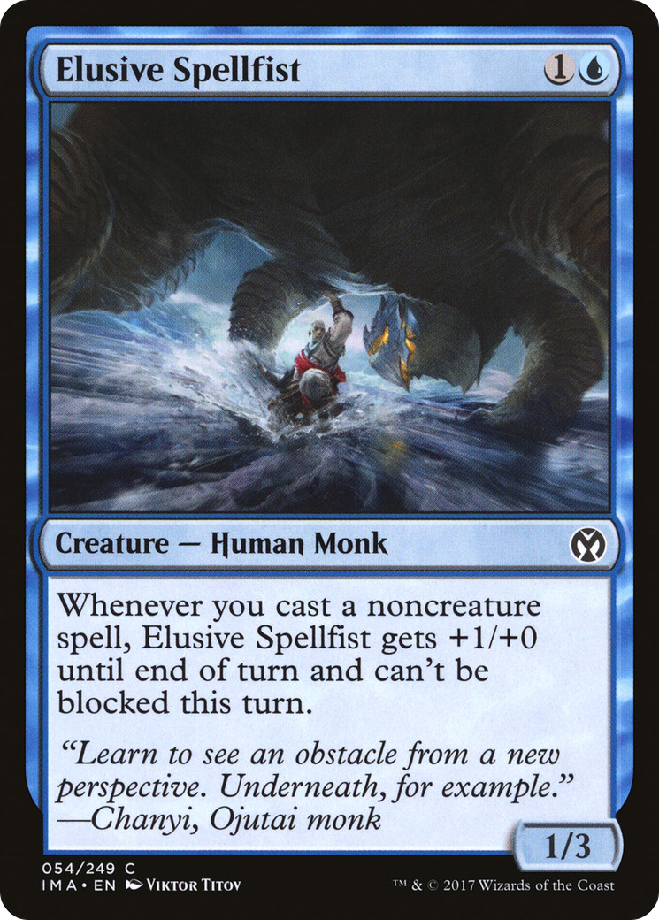 Elusive Spellfist (IMA-054) - Iconic Masters