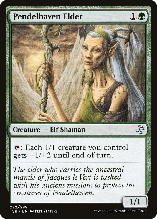 Pendelhaven Elder (TSR-222) - Time Spiral Remastered Foil