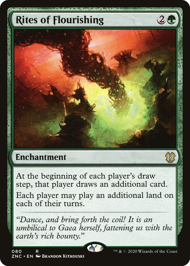 Rites of Flourishing (ZNC-080) - Zendikar Rising Commander