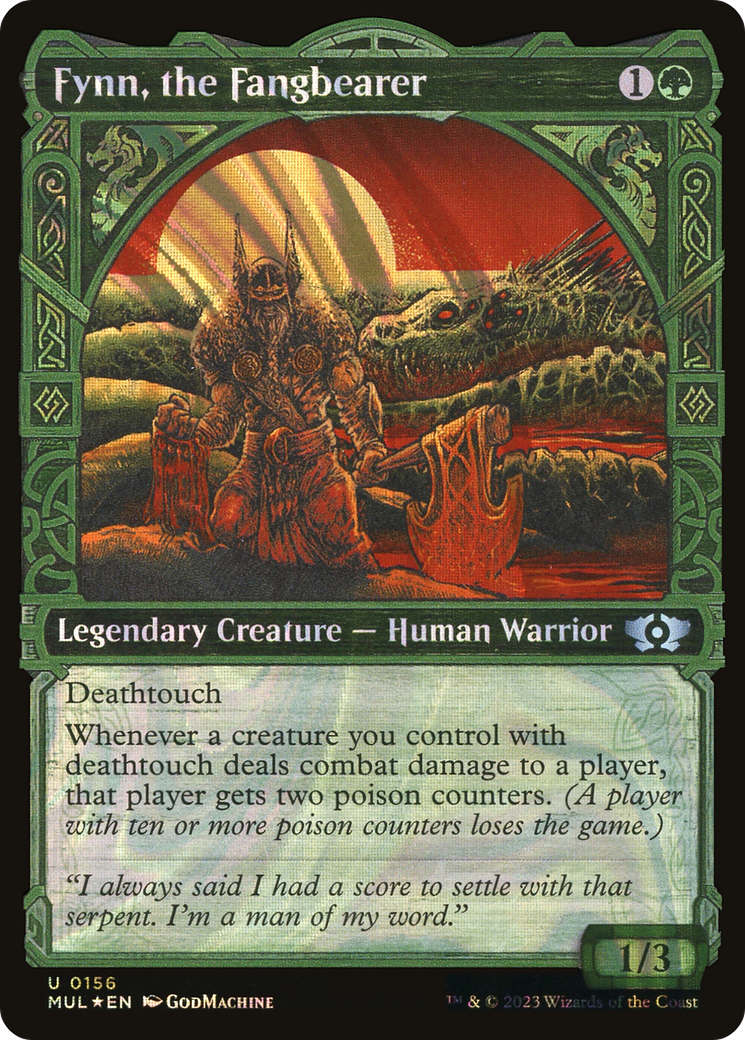 Fynn, the Fangbearer (MUL-156) - Multiverse Legends: (Showcase) Foil