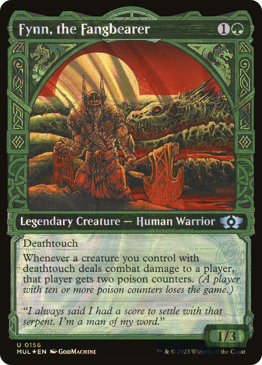 Fynn, the Fangbearer (MUL-156) - Multiverse Legends: (Showcase) Foil