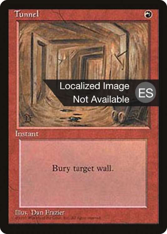 Tunnel (4BB-227) - Fourth Edition Foreign Black Border