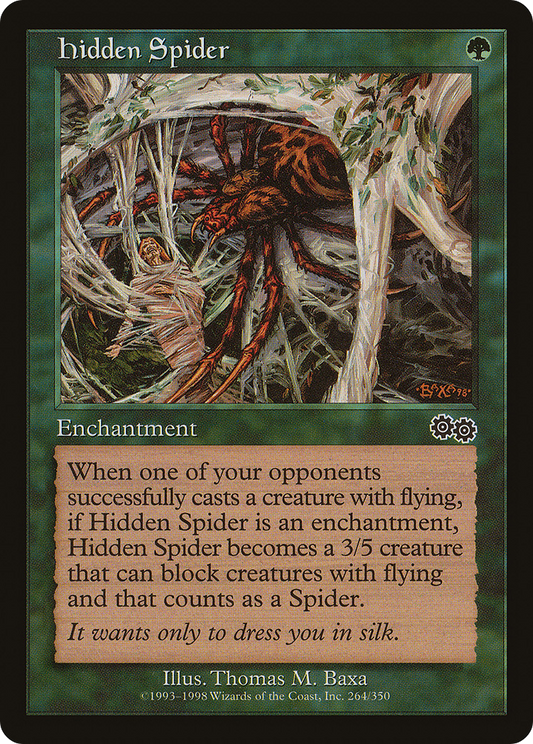 Hidden Spider (USG-264) - Urza's Saga