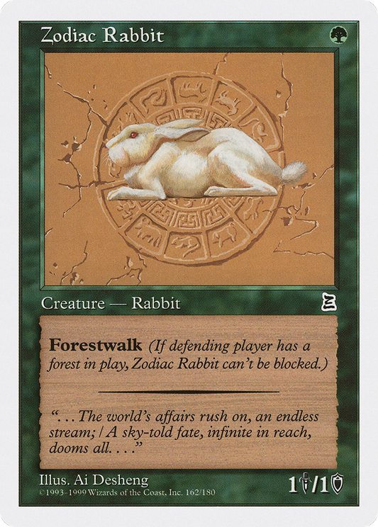 Zodiac Rabbit (PTK-162) - Portal Three Kingdoms