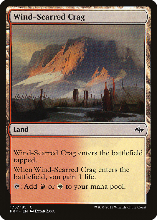 Wind-Scarred Crag (FRF-175) - Fate Reforged