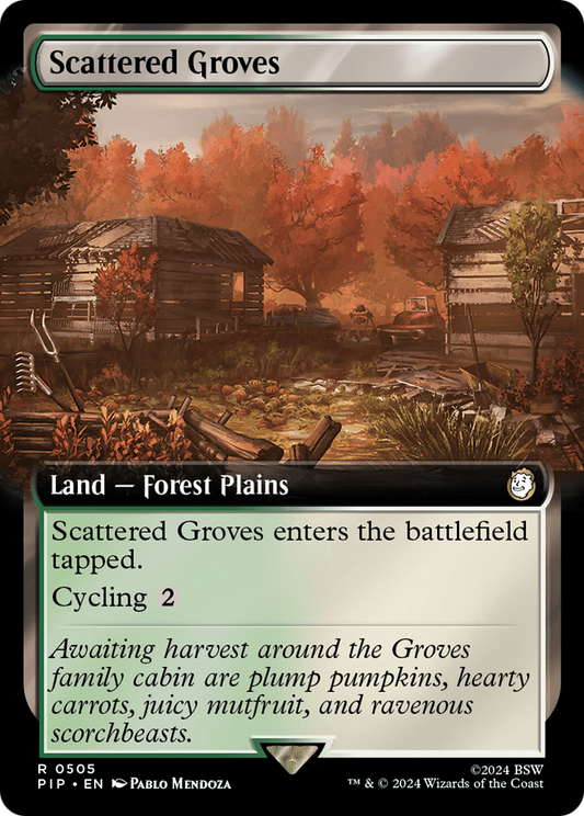 Scattered Groves (PIP-505) - Fallout: (Extended Art) Foil