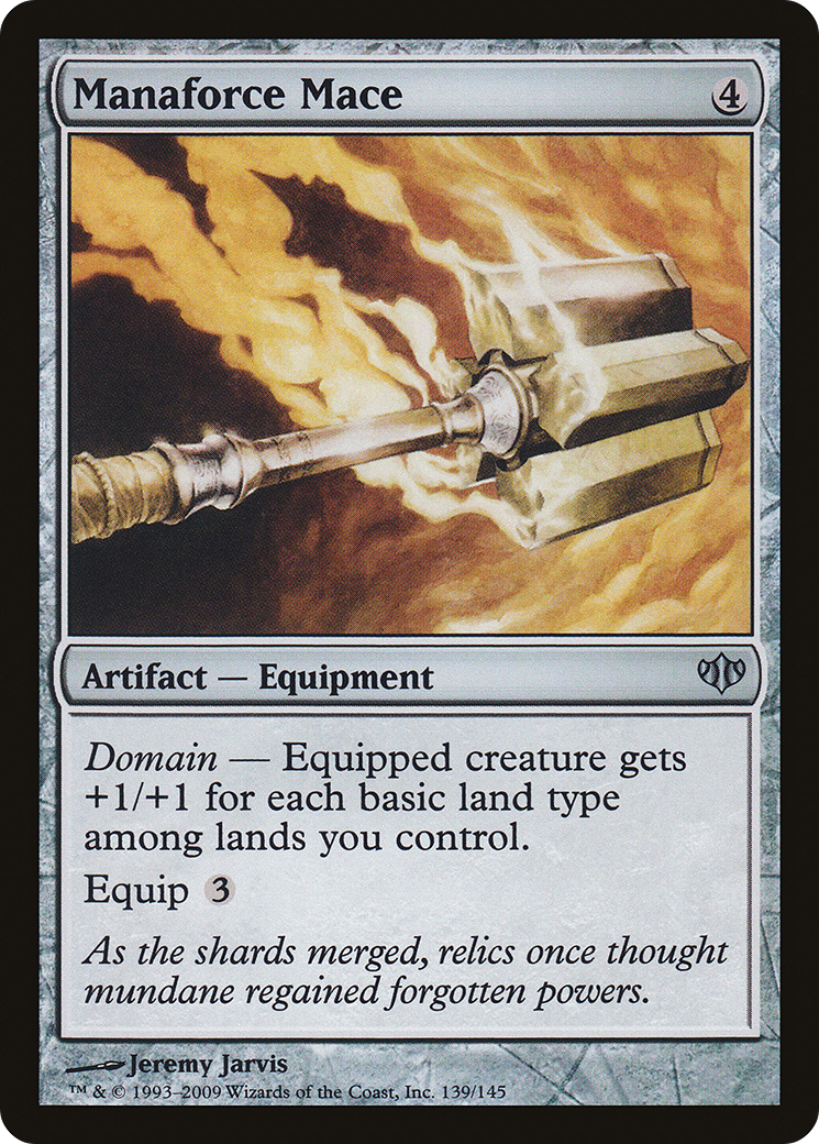 Manaforce Mace (CON-139) - Conflux Foil