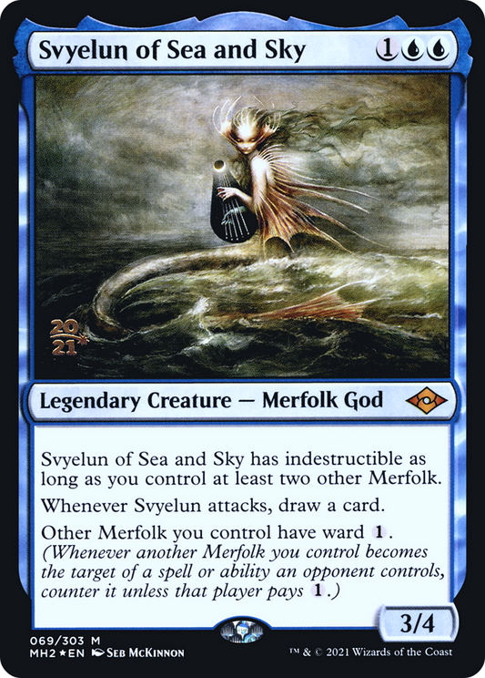 Svyelun of Sea and Sky (PMH2-69S) - Modern Horizons 2 Promos Foil