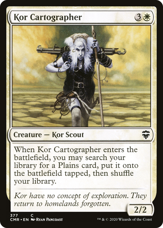 Kor Cartographer (CMR-377) - Commander Legends