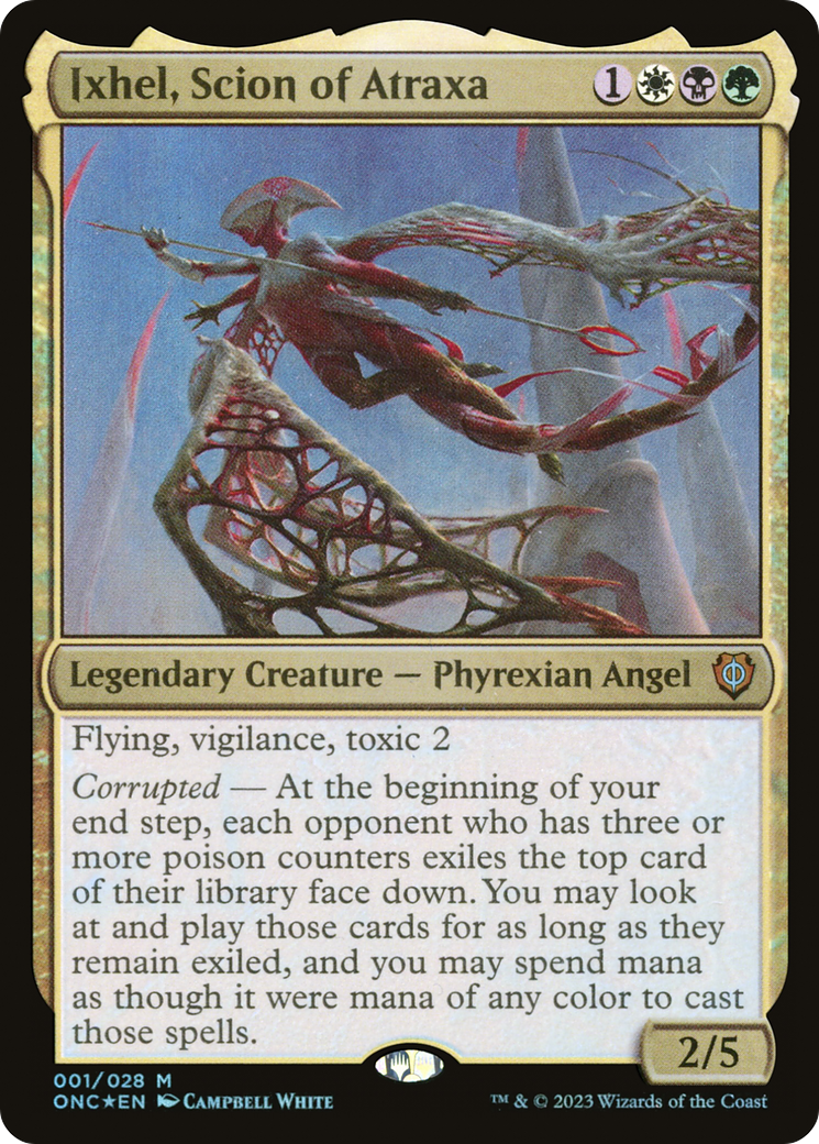 Ixhel, Scion of Atraxa (ONC-001) - Phyrexia: All Will Be One Commander