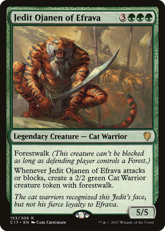 Jedit Ojanen of Efrava (C17-153) - Commander 2017