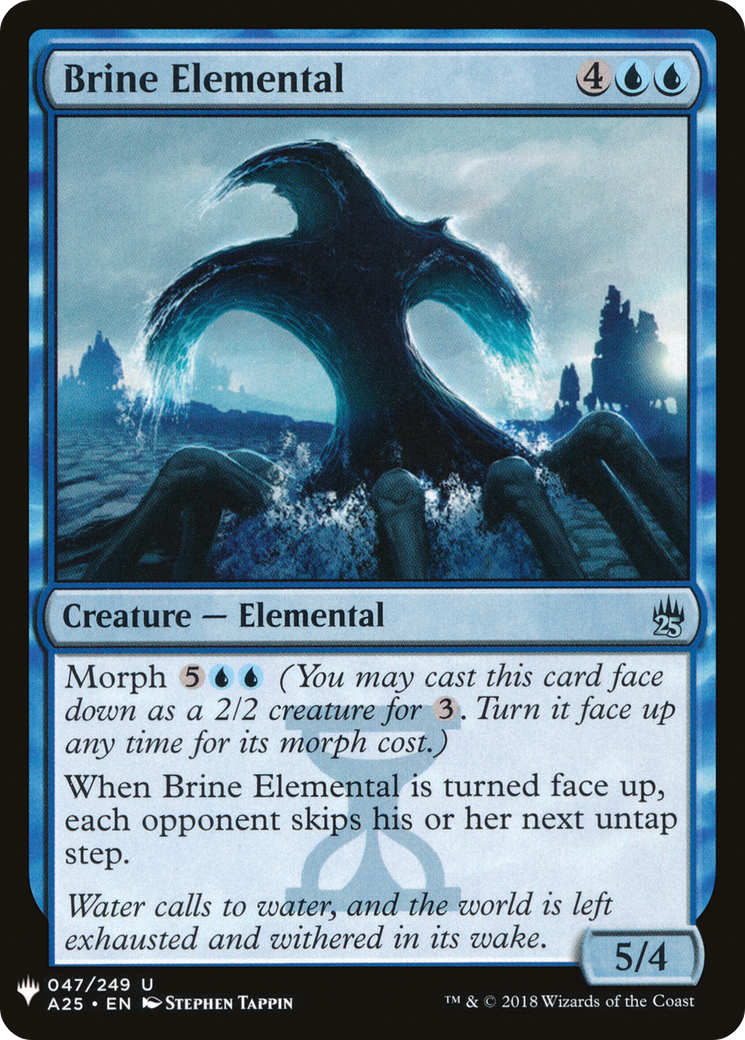 Brine Elemental (LIST-A25-47) - The List
