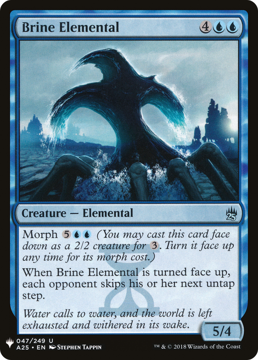 Brine Elemental (LIST-A25-47) - The List