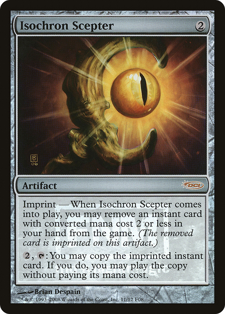 Isochron Scepter (F08-011) - Friday Night Magic 2008 Foil