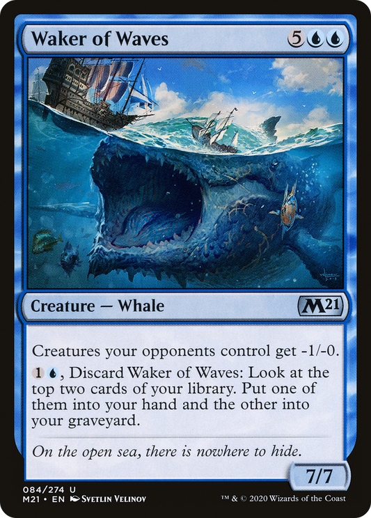 Waker of Waves (M21-084) - Core Set 2021 Foil