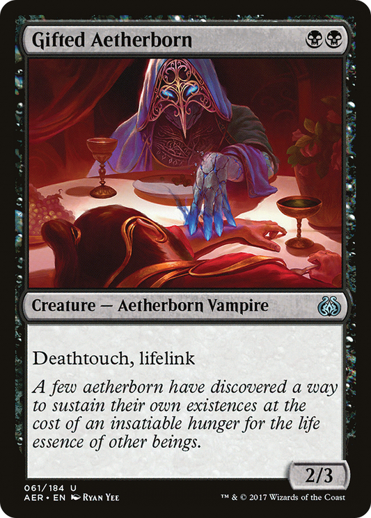 Gifted Aetherborn (AER-061) - Aether Revolt Foil