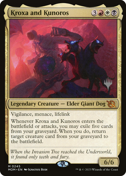 Kroxa and Kunoros (PPMOM-245) - March of the Machine Promos (Promo Pack)