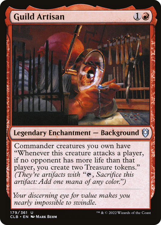 Guild Artisan (CLB-179) - Commander Legends: Battle for Baldur's Gate Foil