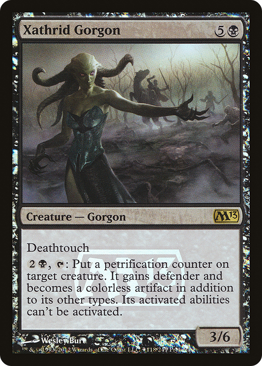 Xathrid Gorgon (PM13-118★) - Magic 2013 Promos Foil