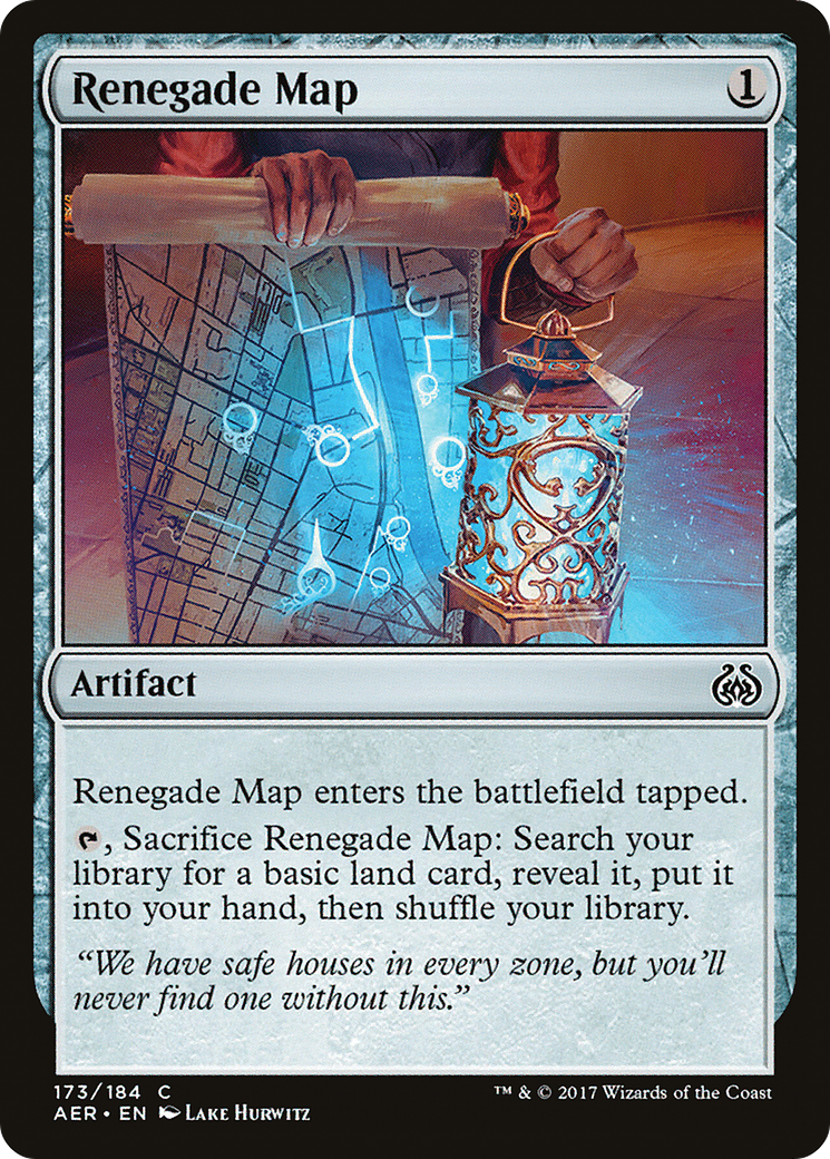 Renegade Map (AER-173) - Aether Revolt