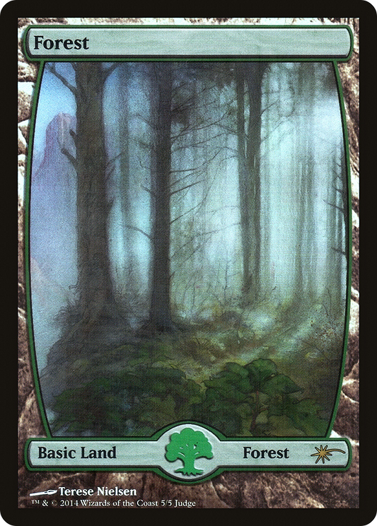 Forest (J14-05★) - Judge Gift Cards 2014 Foil