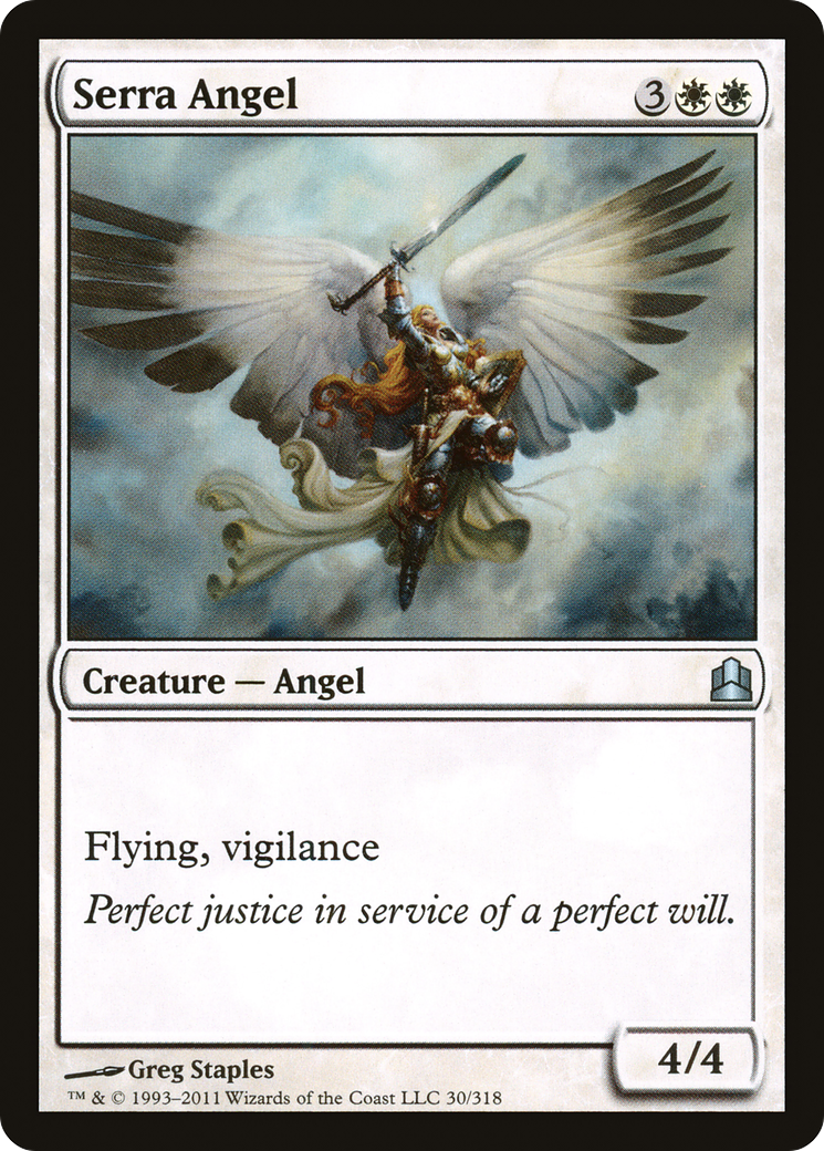 Serra Angel (CMD-030) - Commander 2011