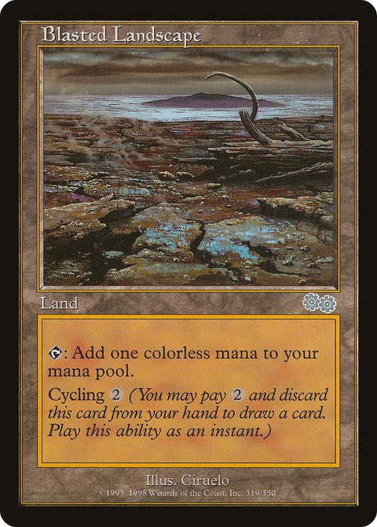 Blasted Landscape (USG-319) - Urza's Saga