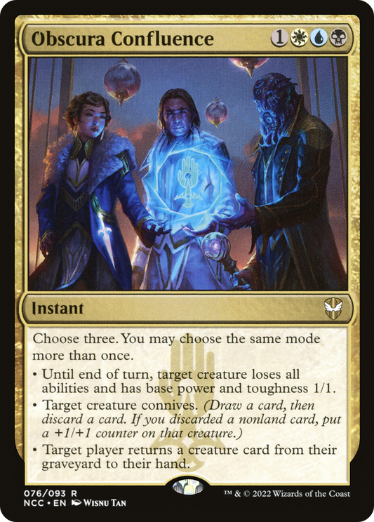 Obscura Confluence (NCC-076) - New Capenna Commander