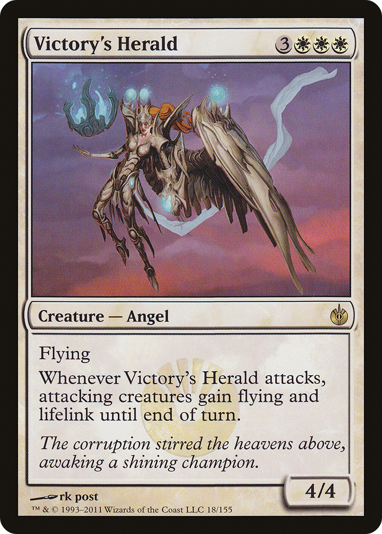 Victory's Herald (MBS-018) - Mirrodin Besieged