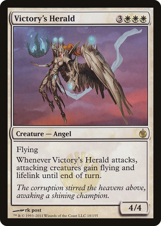 Victory's Herald (MBS-018) - Mirrodin Besieged