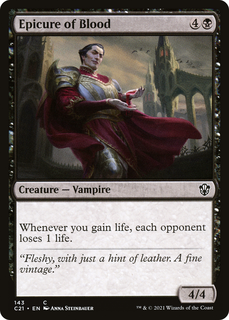 Epicure of Blood (C21-143) - Commander 2021