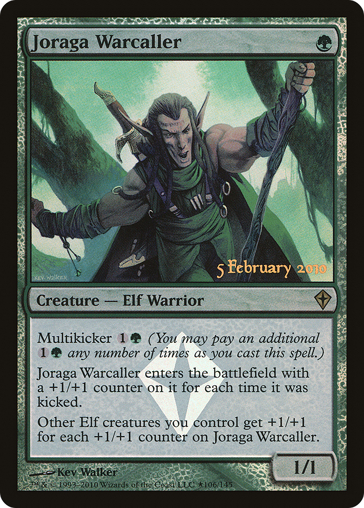 Joraga Warcaller (PWWK-106★) - Worldwake Promos Foil