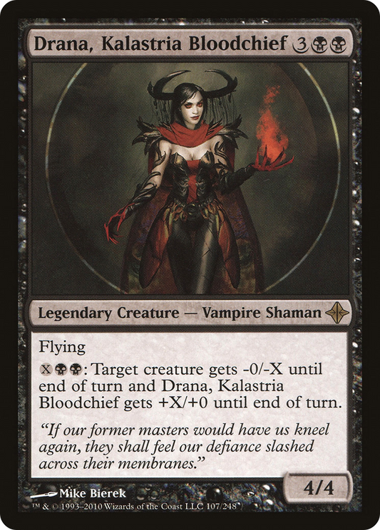 Drana, Kalastria Bloodchief (ROE-107) - Rise of the Eldrazi