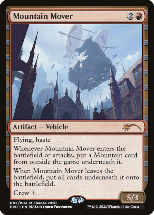 Mountain Mover (HTR20-002) - 2020 Heroes of the Realm Foil