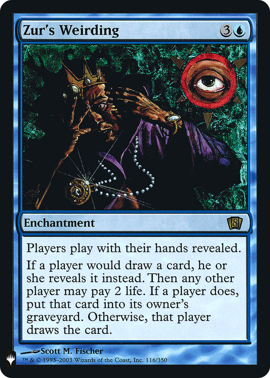 Zur's Weirding (PLST-8ED-116) - The List Foil